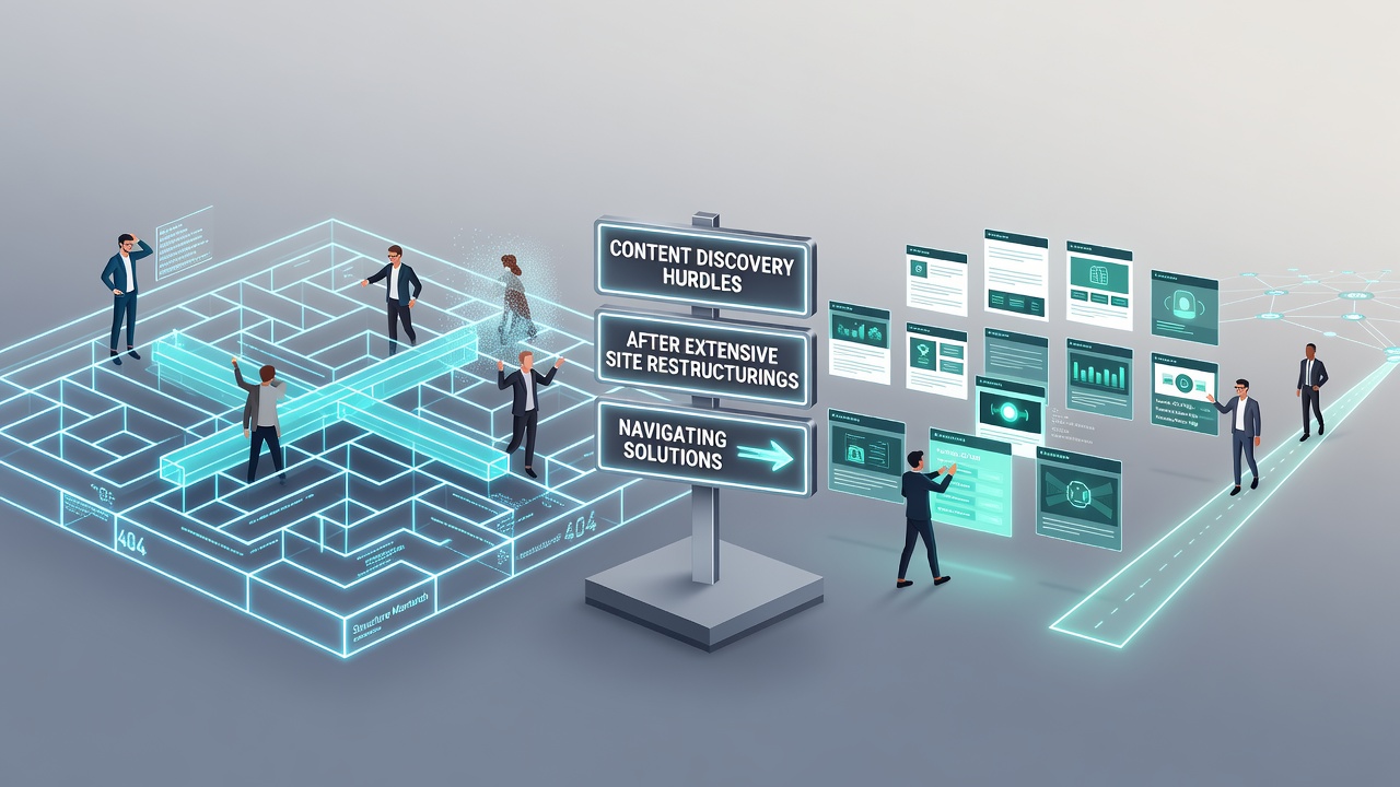Navigating Content Discovery Hurdles After Extensive Site Restructurings